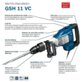 GSH 11 VC Professional Martillo demoledor SDS max BOSCH.0