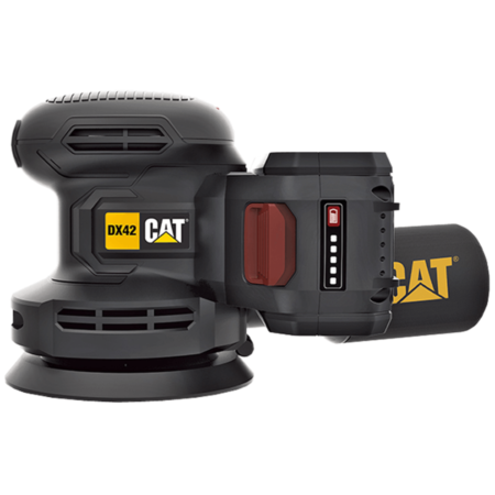 Lijadora Pulidora 125mm Con batería 18v (Dx42b) CATERPILLAR-