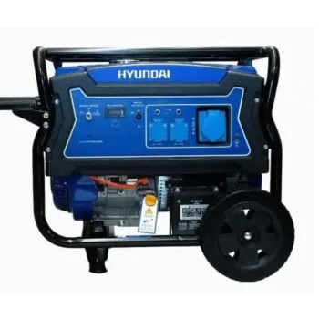 Planta Eléctrica Gasolina HYDG7750E HYUNDAI 7102watt, 6200watt Continuo, Monofásica, Arranque Eléctrico.