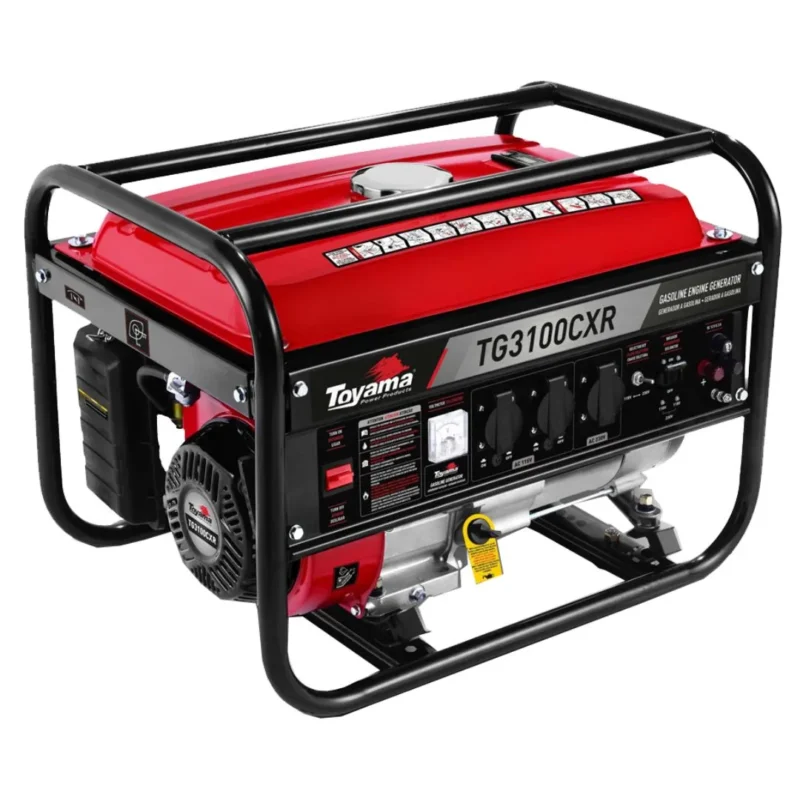 Planta Eléctrica Gasolina Toyama 3,1 kVA 115230V 2F, TG3100CXR